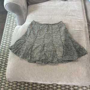 Cheetah Patterned Skirt Size M